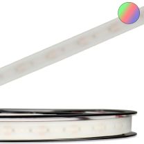 LED High End Outdoor Stripe milchig, 24V, 12W, IP67, RGB