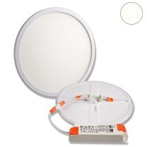 LED Einbauleuchte flexibel 23W,UGR<19, 120°,Lochausschnitt 50-210mm, neutralweiß