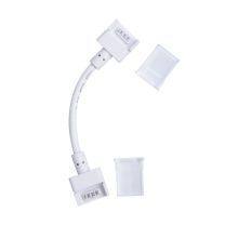 LED Streifen Clip-Eck-Verbinder mit Kabel für 4-pol. IP67/IP68 Flexstripes max. 5A