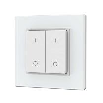SERRI  SingleColor 2 Zonen Aufputz-Tast-Fernbedienung mit Batterie