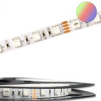 LED Streifen ECO RGB 5 Meter, 24V, 14,4W pro Meter, IP20