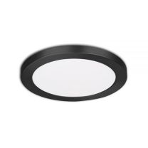 LED Leuchte Slim Einbau/Aufbau 6W, 3000K|3500K|4000K weiss o. schwarz