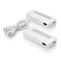 Mini Sensor Akku-Schrankleuchte 2 STK, magnetisch haftend, inkl. USB Ladekabel