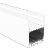 LED Leuchtenprofil LAMPE 30 Aluminium weiß RAL 9003 200cm