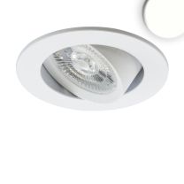 LED Einbauleuchte Slim68 MiniAMP weiß, rund, 8W, 24V DC, neutralweiß