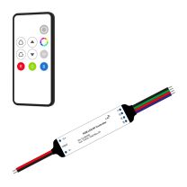 SERRI RGB Mini Funk Controller 37451 mit 1 Zonen Fernbedienung Mini