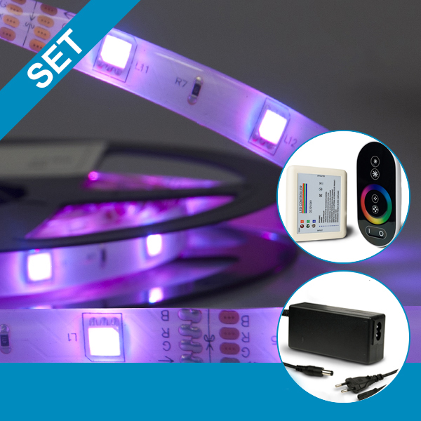 LED Streifen Set mehrfarbig