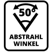 Abstrahlwinkel 50