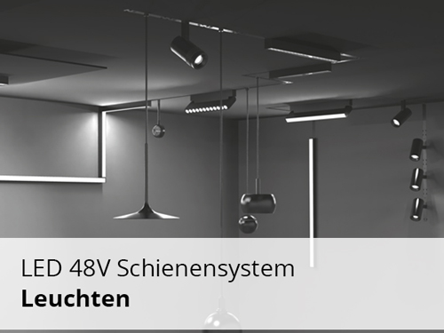 Track 48VDC Magnet Schienensystem LED Leuchten - Track 48VDC