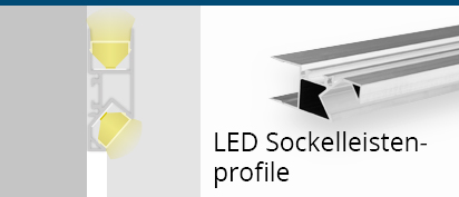 LED Sockelleistenprofile