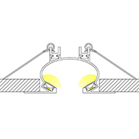 beidseitig LED skizze