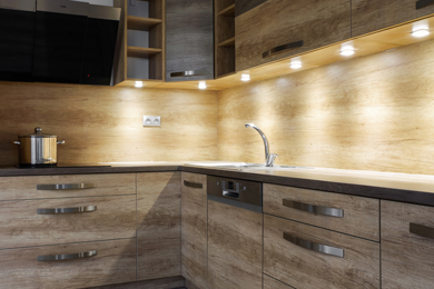 LED Beleuchtung Küche Unterschrank
