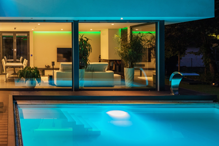 Wohnzimmbeleuchtung Smart Home Beleuchtung
