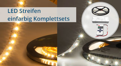 LED Streifen Set mehrfarbig