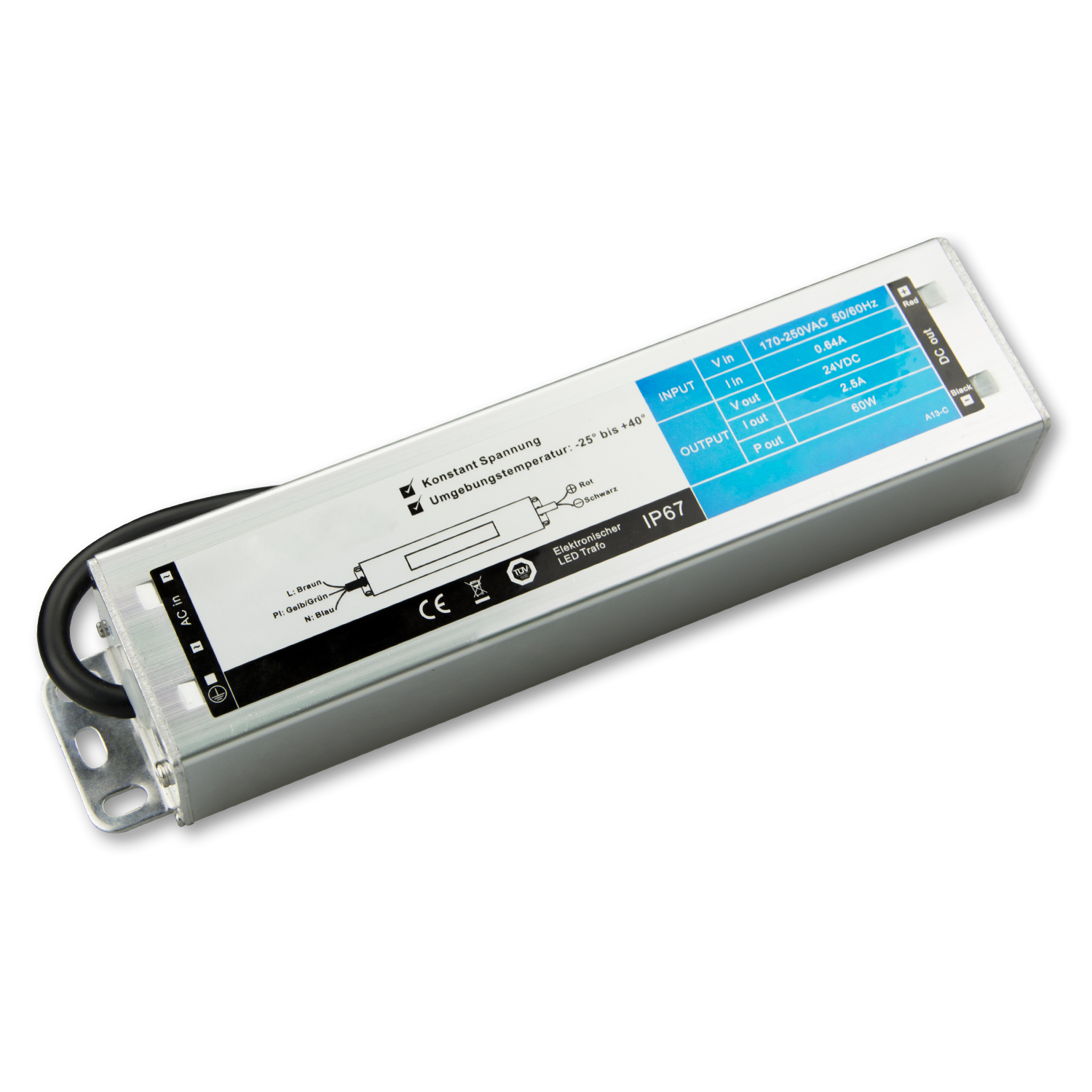 LED Netzteil 24V IP65