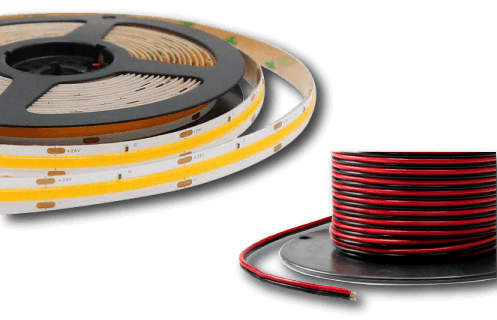 Kabelrolle und LED Streifen COB