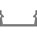 LED Aufbauprofil Mini 14 S