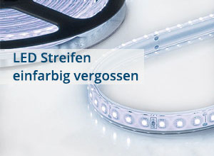 LED Streifen Silikon weiss